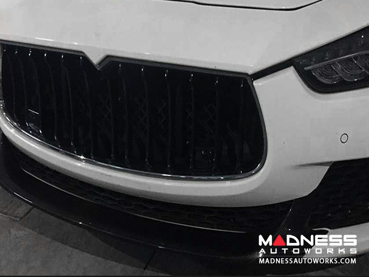 Maserati Ghibli S Q4 Exterior Trim - Carbon Fiber - Front Spoiler